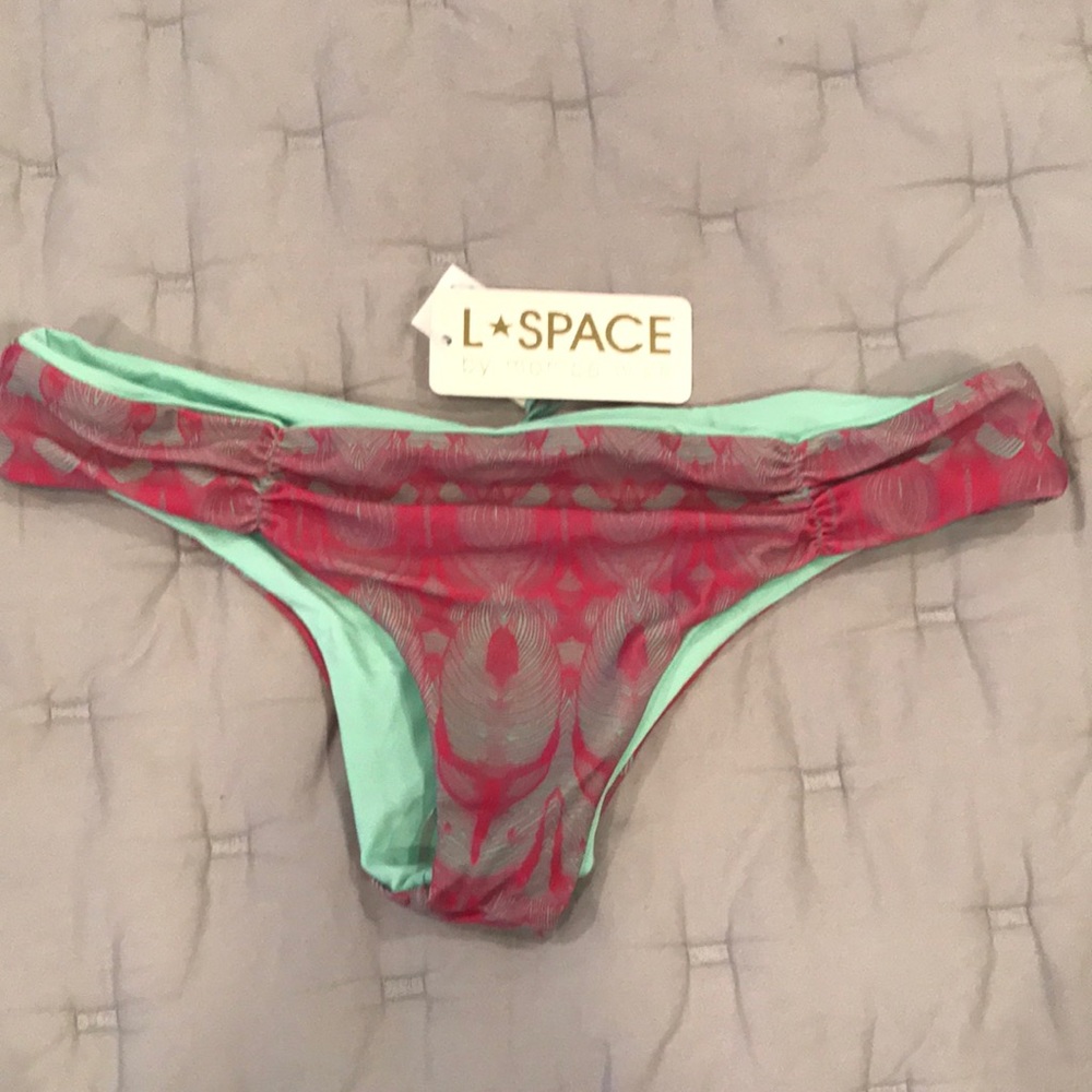 NWT L*Space swim bottoms. Size S
